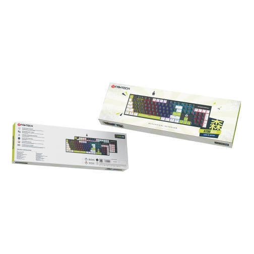 Купить Клавиатура Игровая Fantech ATOM104S MK878S Mori Red Switch, 2