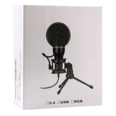 Купити Мікрофон Для Стриму ME4-RGB Настільний