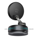 Купити Автотримач Hoco H86 Magnetic/Vacuum, 7
