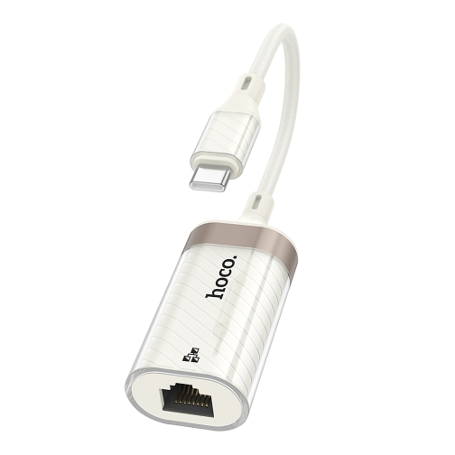 Купити Перехідник Hoco UA41B Type-C to Ethernet adapter (100 Mbps), 3