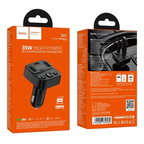 Купить Модулятор Hoco E87 USB-C PD20W+USB 15W Total 35W, 2