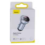 Купити Автомобільний Зарядний Пристрій Baseus Digital Display CCBX 4.8A 24W