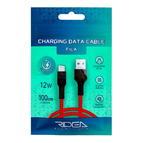 Купити Кабель USB Ridea RC-M132 Fila 12W Lightning, 2