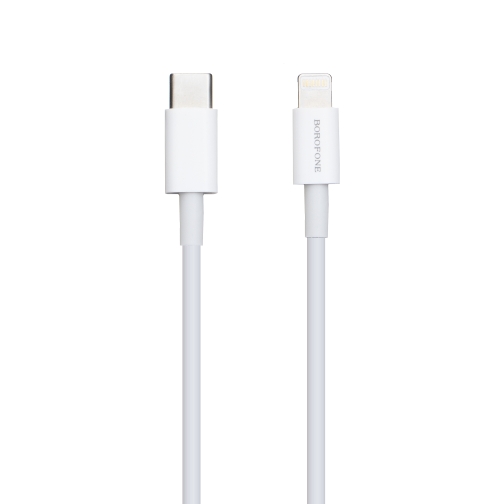 Купить Сетевое Зарядное Устройство Borofone BA38A Plus PD 20W Type-C To Lightning, 4