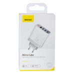 Купити Мережевий Зарядний Пристрій Baseus Mirror Lake 4 USB 30W CCJMHB-B 6A, 2