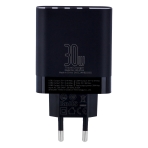 Купити Мережевий Зарядний Пристрій Baseus Mirror Lake 4 USB 30W CCJMHB-B 6A, 3