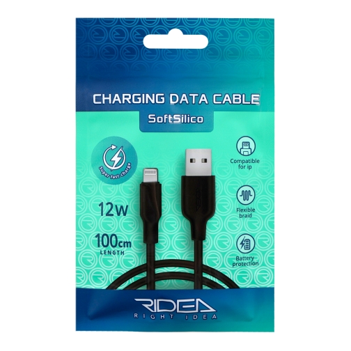 Купить USB Ridea RC-M134 Soft Silico 12W Lightning, 3