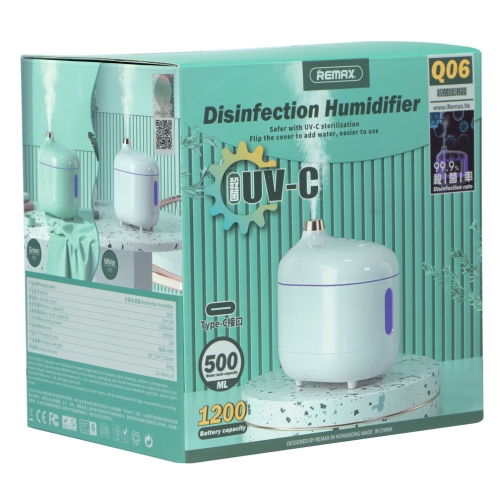 Купити Зволожувач-Дезінфектор Повітря Remax Q06, 2