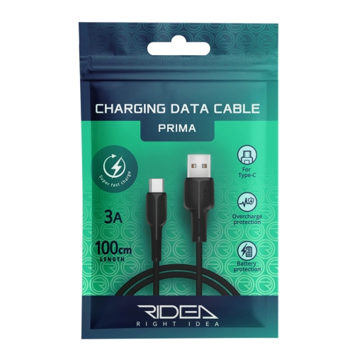 Купити Кабель USB Ridea RC-M121 Prima Type-C 3A, 3