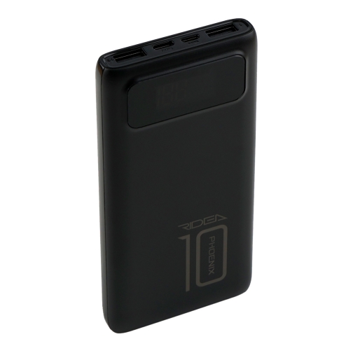 Купити Універсальна Мобільна Батарея Power Bank Ridea RP-D10L Phoenix10 10W digital display + lamp 10000 mAh, 5
