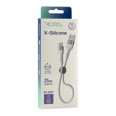 Купить USB Ridea RC-XS51 X-Silicone Type-C 3A 0.25m