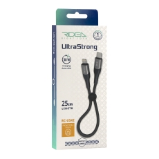 Купить USB Ridea RC-US42 UltraStrong Type-C to Lightning 30W 0.25m