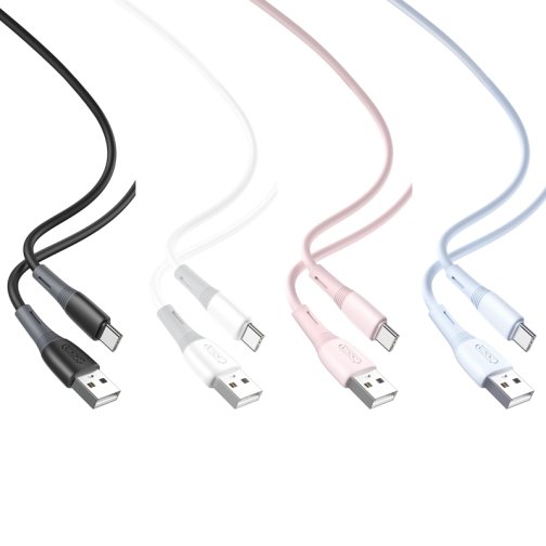 Купить USB XO NB225 Silicone two-color Micro, 2