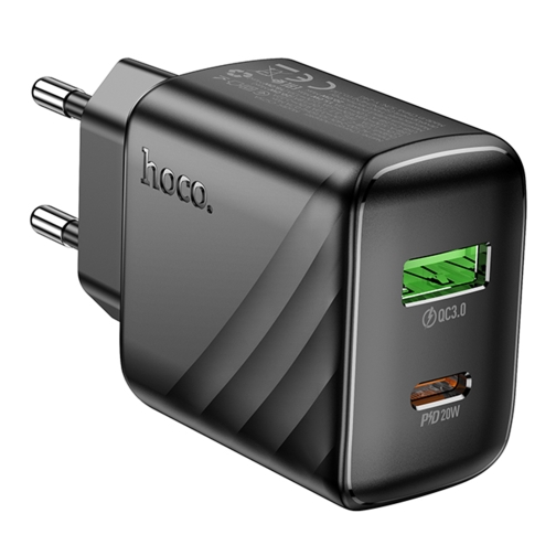 Купить Сетевое Зарядное Устройство Hoco CS25A 1USB-C/1USB PD/QC 20W, 4