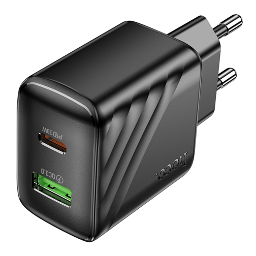 Купить Сетевое Зарядное Устройство Hoco CS25A 1USB-C/1USB PD/QC 20W, 5