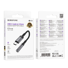 Купити Перехідник Borofone BV24 Type-C to AUX 3.5mm (female) 15cm