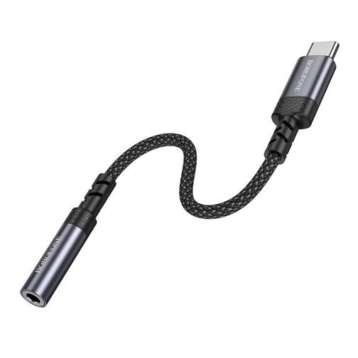Купить Переходник Borofone BV24 Type-C to AUX 3.5mm (female) 15cm, 5