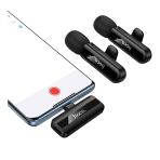 Купить Микрофон Петличный Беспроводной Hoco L20A Dual-mic iP/Type-C, 4