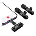 Купить Микрофон Петличный Беспроводной Hoco L20A Dual-mic iP/Type-C, 5