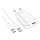 Купити Мережевий Зарядний Пристрій Hoco C109A 1USB-C/1USB PD/QC 20W+Type-C to Type-C