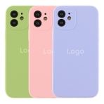 Купити Чохол Silicone Case Full Size with Frame для iPhone 12 М'ята упаковка