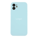 Купити Чохол Silicone Case Full Size with Frame для iPhone 12 М'ята упаковка, 35