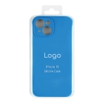 Купити Чохол Silicone Case Full Size with Frame для iPhone 15 М'ята упаковка, 28