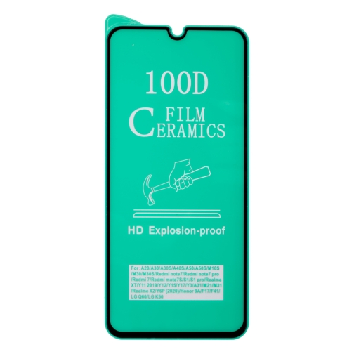 Купить Защитное стекло Film Ceramic for Samsung  A03s/A12/A22/A32/M12 Oppo A15 без упаковки