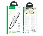 Купити Хаб USB Hoco HB26 4 in 1 adapter(USB to USB3.0+USB2.0*3), 2