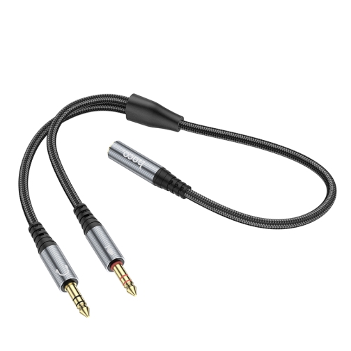 Купити Кабель Audio Splitter  Hoco UPA21 2-in-1 3.5 female to 2 male