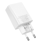 Купить Сетевое Зарядное Устройство Borofone BAS76A 1USB-C/1USB PD/QC 30W, 8