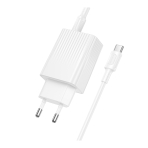 Купить Сетевое Зарядное Устройство Borofone BAS76A 1USB-C/1USB PD/QC 30W+Type-C to Type-C, 6