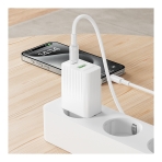 Купити Мережевий Зарядний Пристрій Borofone BAS74A 1USB-C/1USB PD/QC 20W, 9