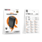 Купить Сетевое Зарядное Устройство Borofone BAS72A 1USB QC3.0 18W, 3