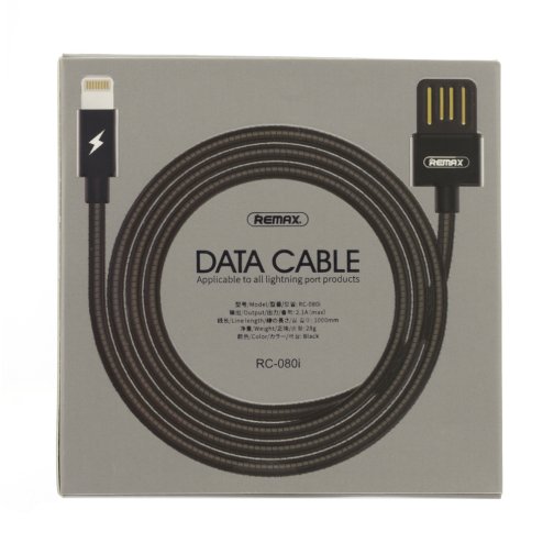 Купить USB Remax RC-080i Silver Serpent Lightning