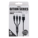 Купити Кабель USB Remax RC-189 Gition 3 in 1 3.1A