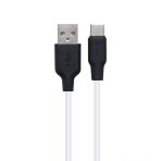 Купити Кабель USB Hoco X21 Plus Silicone Type-C 0.25m, 4
