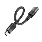 Купити USB Перехідник Hoco U107 Type-C male to iP female adapter 10 cm, 5