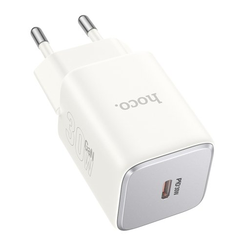 Купити Мережевий Зарядний Пристрій Hoco N43 1USB-C PD/QC 30W GAN, 3