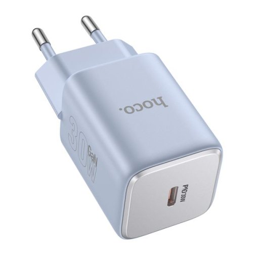 Купити Мережевий Зарядний Пристрій Hoco N43 1USB-C PD/QC 30W GAN, 5