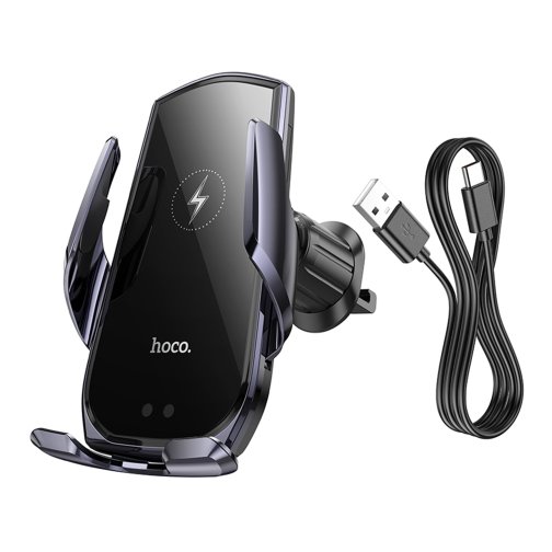Купити Автотримач Hoco CA202 Plus Automatic Clamping Wireless 15w, 5