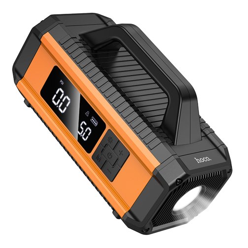 Купити Універсальна Мобільна Батарея Hoco QS4 Air Pump/Jump Starter/Power Bank(10000mAh)