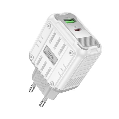 Купити Мережевий Зарядний Пристрій Hoco C136A 1USB-C/1USB PD/QC 45W
