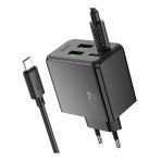 Купити Мережевий Зарядний Пристрій Hoco CS19A 2USB-C/2USB PD/QC 65W+Type-C to Type-C, 4