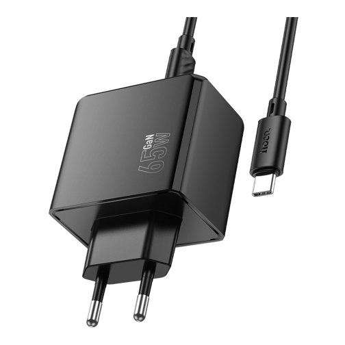 Купити Мережевий Зарядний Пристрій Hoco CS19A 2USB-C/2USB PD/QC 65W+Type-C to Type-C, 5