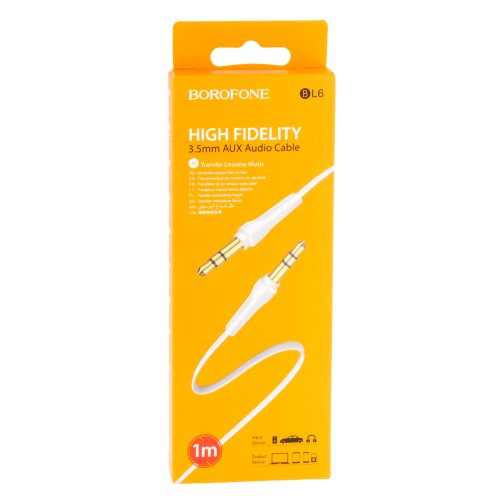 Купити Кабель Aux Borofone BL6