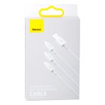 Купить USB Baseus USB to Micro / Lightning / Type-C 3.5A 1.5m CAMLTYS