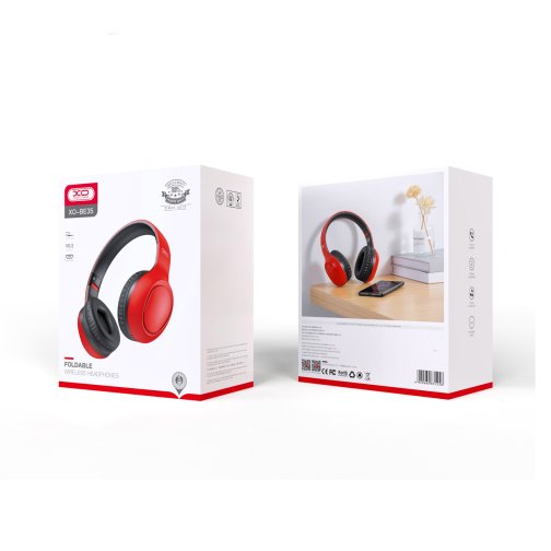 Купить Блютуз Стерео Гарнитура XO BE35 Мятая упаковка, 2