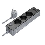 Купити Мережевий Подовжувач Borofone BAC8 (1C3A)(EU)(L=3M)