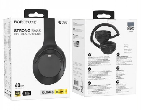 Купить Блютуз Стерео Гарнитура Borofone BO26, 3